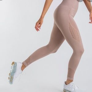 Pink gymshark energy seamless leggings